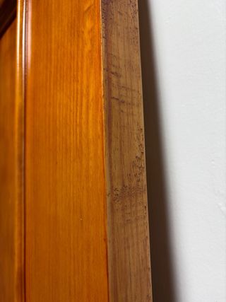 2 Puertas madera haya maciza color miel