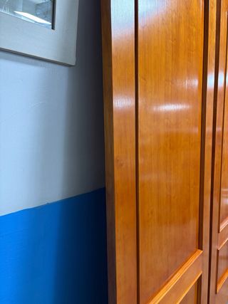 2 Puertas madera haya maciza color miel