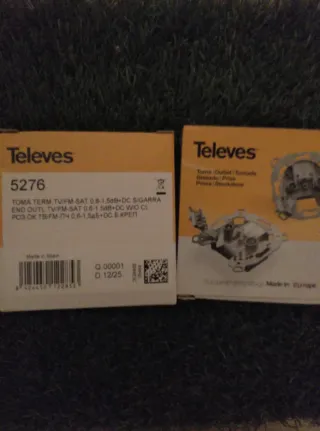 Televes 5276 Mecanismo TV/FM-SAT