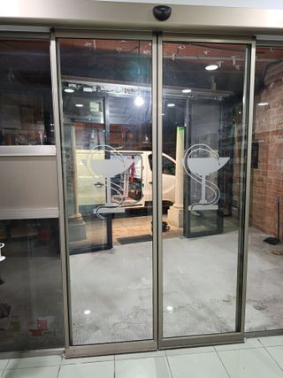 Puerta Cristal Automática