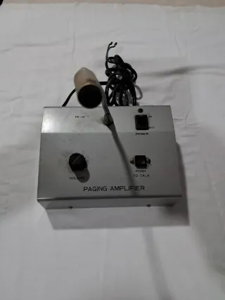 Amplificador Megafonía PA-10 con Micrófono