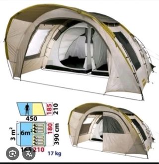 Tienda de campaña familiar Quechua T6.2