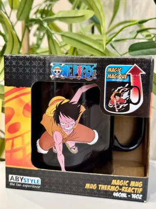 Tazza Luffy e Ace 460 ml Heat Change - One Piece