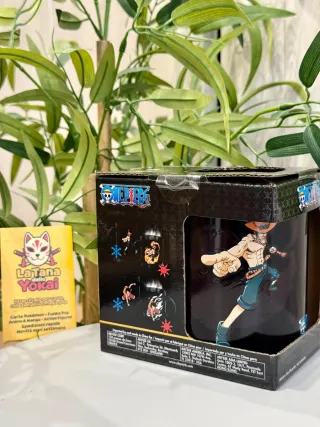 Tazza Luffy e Ace 460 ml Heat Change - One Piece