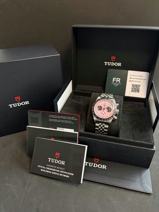 Tudor Black Bay Chrono Flamingo PINK NUEVO 2025