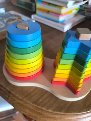 Juego educativo madera infantil