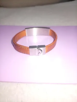 Pulsera Viceroy Cuero y Plata