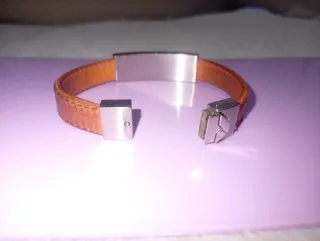 Pulsera Viceroy Cuero y Plata