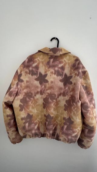 Chaqueta Zara floral oversize M