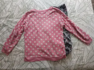 Pijama forro polar Looney Tunes en Rosa y gris