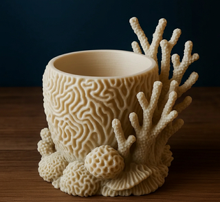 Maceta Escultural Arrecife Orgánico