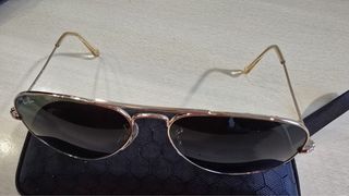 Gafas de sol Ray-Ban RB3025 Aviator Dorado/Verde