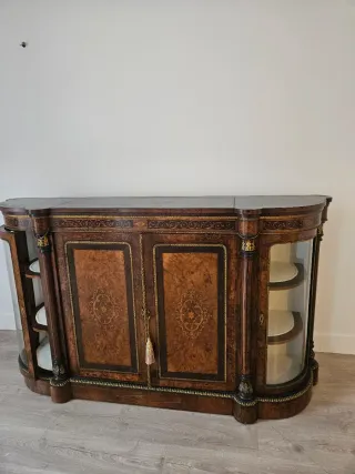 Mueble Bar Vitrina Palisandro Madera