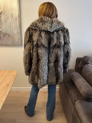 Abrigo de piel