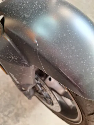 Honda CB650R Negra Plata