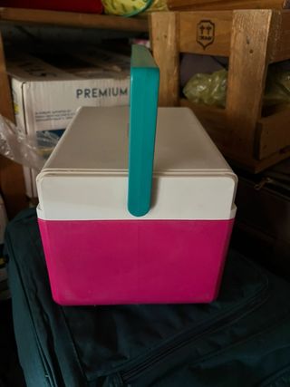 Portatile Frigo Rosa Bianco Blu