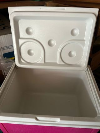 Portatile Frigo Rosa Bianco Blu