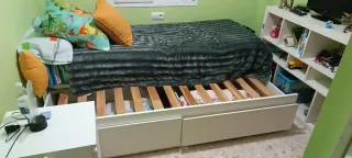 Cama nido de Ikea Diván, para dos colchones