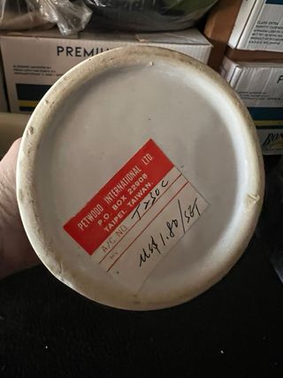 Piccolo vaso bianco con fragole