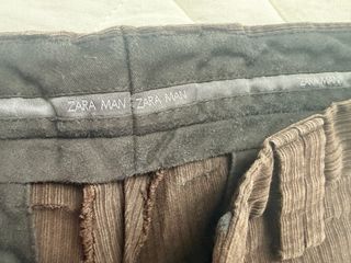 Pantalón Zara hombre pana marrón