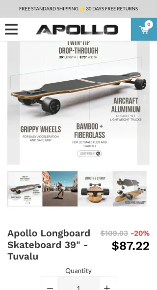 Longboard Apollo Tuvalu