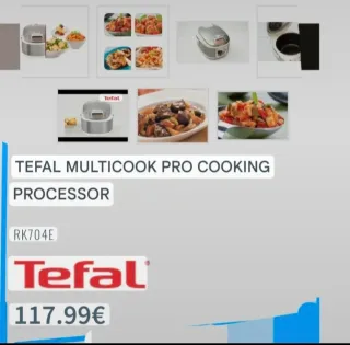 Robot Cocina Tefal Multicook Pro