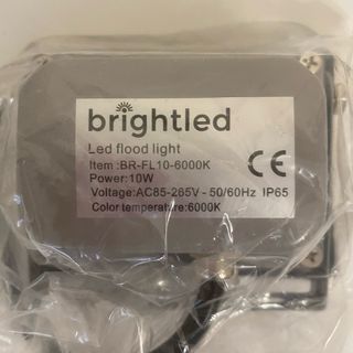 Pack 2 Focos LED 10W 800lm 6000K Brightled