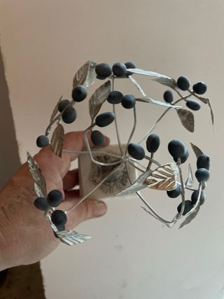 Árbol Olivo Latón y Mármol