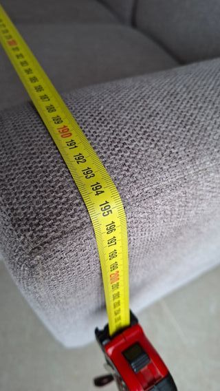 Sofá 3 plazas con motor en los 3 asientos