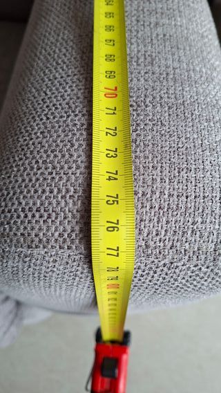 Sofá 3 plazas con motor en los 3 asientos