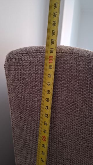 Sofá 3 plazas con motor en los 3 asientos