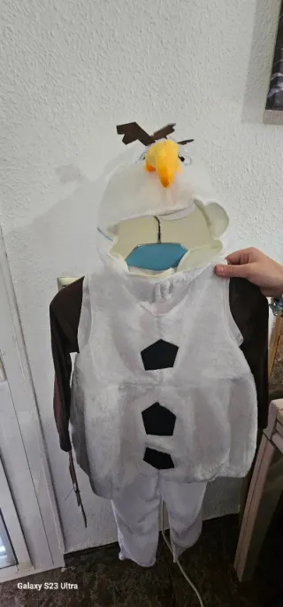 Disfraz Olaf Frozen Talla 4-5 años