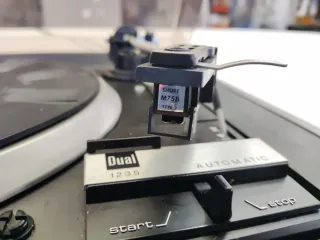 Tocadiscos Dual 1235 Negro/Plata