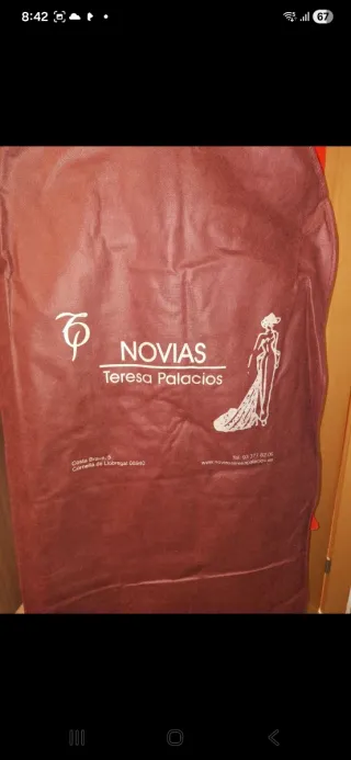 Vestido fiesta ceremonia rojo