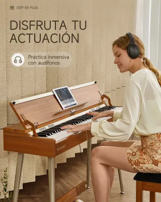 Piano Digital Donner DDP-80 PLUS