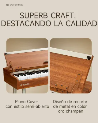 Piano Digital Donner DDP-80 PLUS