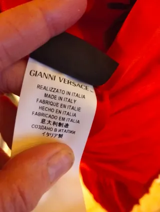 Abito Versace Arancione