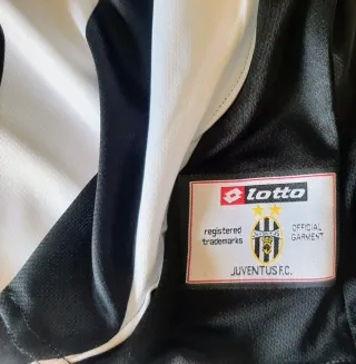 Camiseta Juventus Vintage Lotto Tamoil 02/03 L