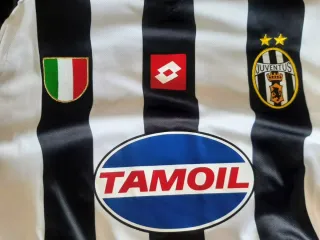 Camiseta Juventus Vintage Lotto Tamoil 02/03 L