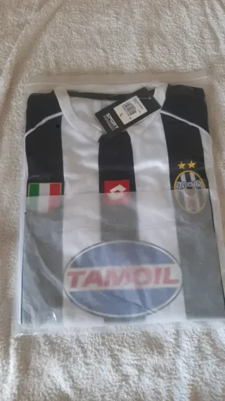 Camiseta Juventus Vintage Lotto Tamoil 02/03 L