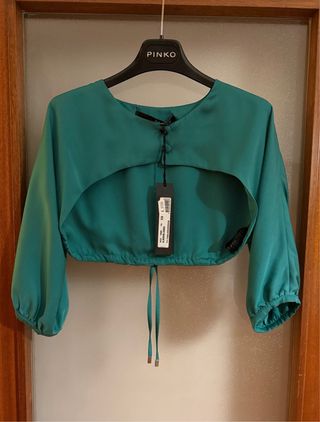 Annarita N coprispalle verde taglia XS