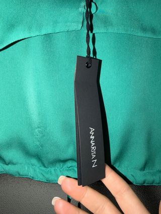 Annarita N coprispalle verde taglia XS