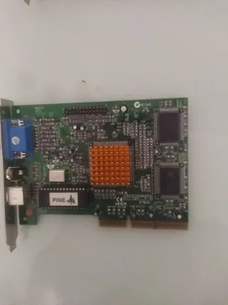 Lotto di 7 vecchie schede grafiche AOpen S3