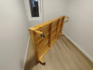 Somier madera maciza 1,05 buen estado