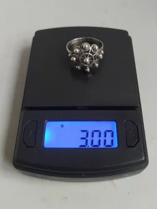 Anillo Charro en Plata 925 - 18.2mm