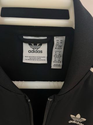 Chaqueta Adidas Negra Mujer