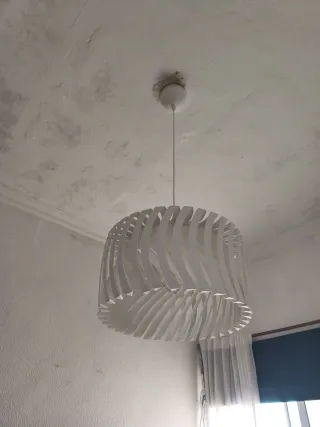 Lámpara de techo blanca moderna