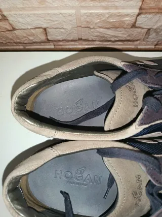 Scarpe Hogan Uomo Beige/Blu