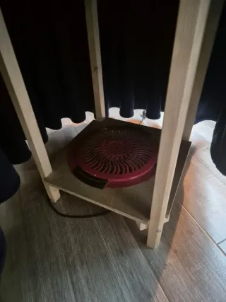 Mesa camilla con brasero  100cm