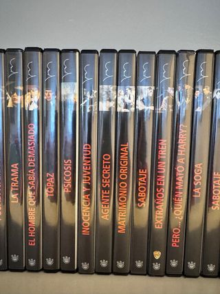 30 DVDs Alfred Hitchcock (Español)